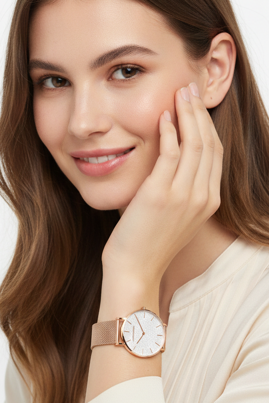 Relógio Feminino Montreval Delicata – Elegância Minimalista