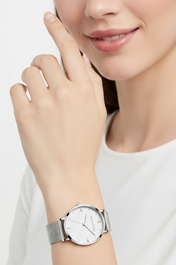 Relógio Feminino Montreval Aurea Grace – Elegância Minimalista