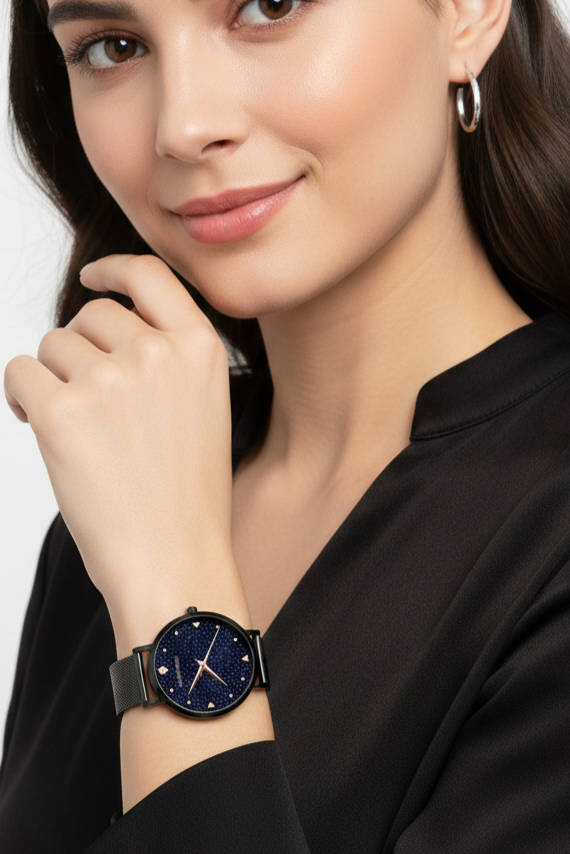 Relógio Feminino Montreval Safira – Elegância Minimalista