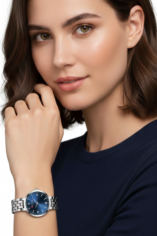 Relógio Feminino Montreval Dynasty – Elegância Minimalista