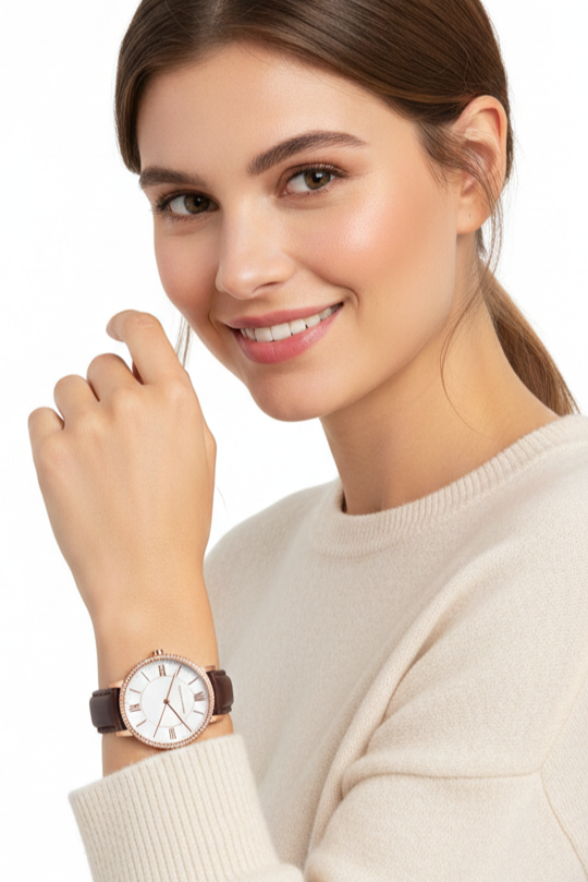 Relógio Feminino Montreval Lady Lux – Design Atemporal em Aço