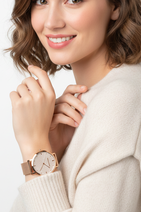 Relógio Feminino Montreval Safira – Elegância Minimalista