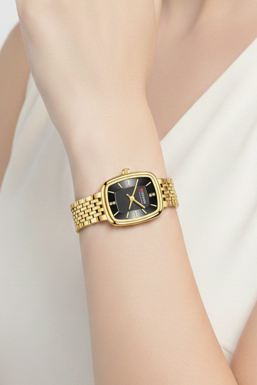 Relógio Feminino Montreval Prestige Line – Design Atemporal em Aço