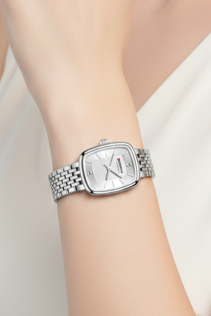 Relógio Feminino Montreval Prestige Line – Design Atemporal em Aço