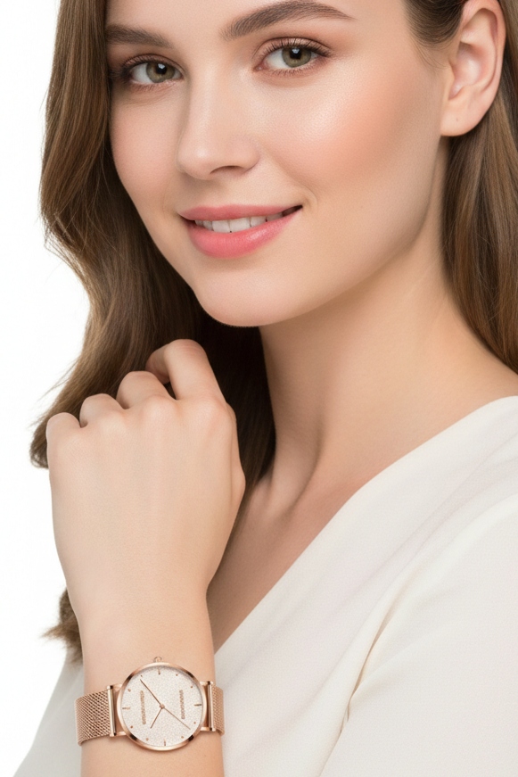Relógio Feminino Montreval Aurea Grace – Elegância Minimalista