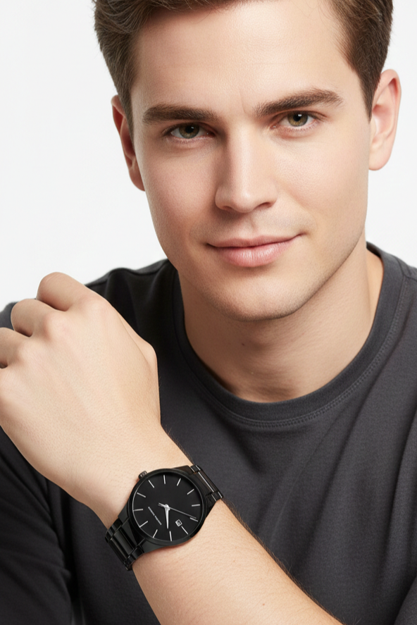 Relógio Masculino Montreval Velocity – Design Atemporal em Aço