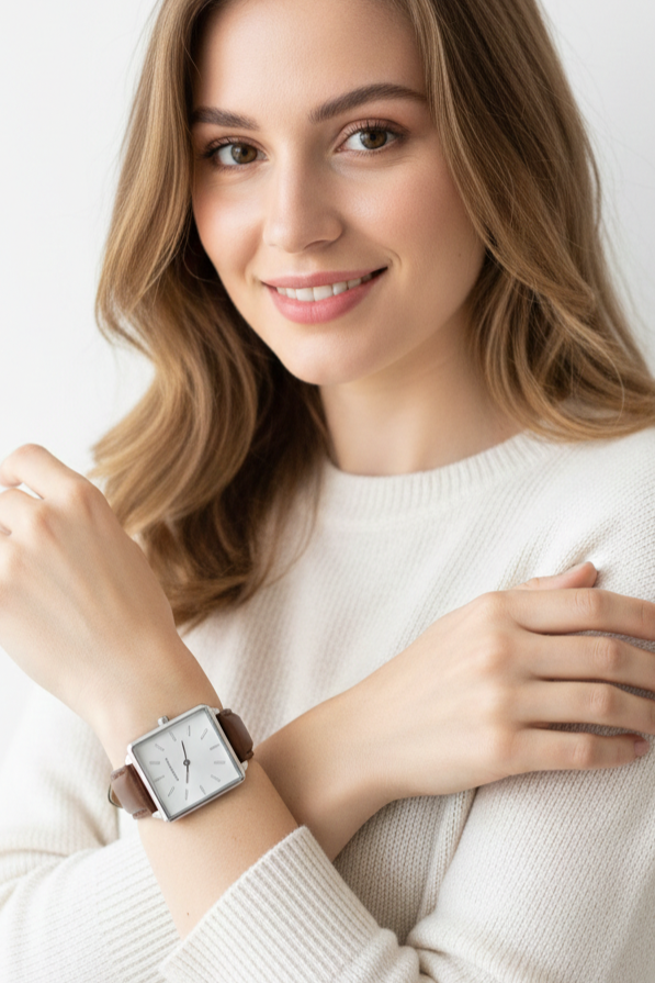 Relógio Feminino Montreval Riviera – Elegância Minimalista