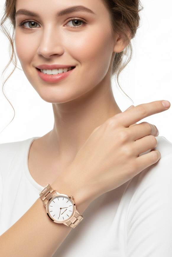Relógio Feminino Montreval Luna Belle – Elegância Minimalista