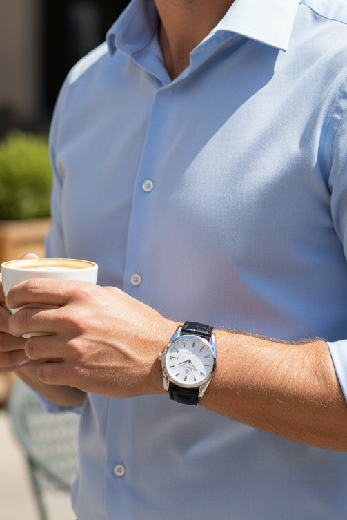 Relógio Masculino Montreval Centurion – Design Atemporal em Aço