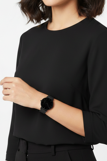 Relógio Feminino Montreval Majesty – Elegância Minimalista