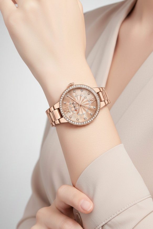 Relógio Feminino Montreval Divina – Design Atemporal em Aço