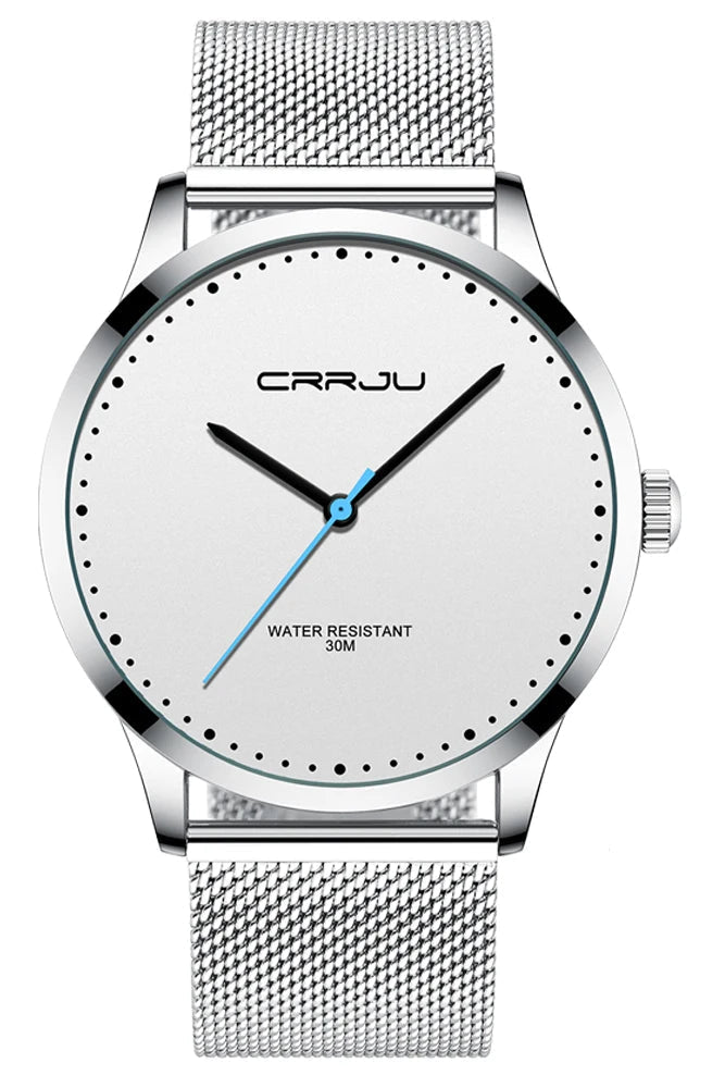 Relógio Masculino Montreval Crown – Design Atemporal em Aço