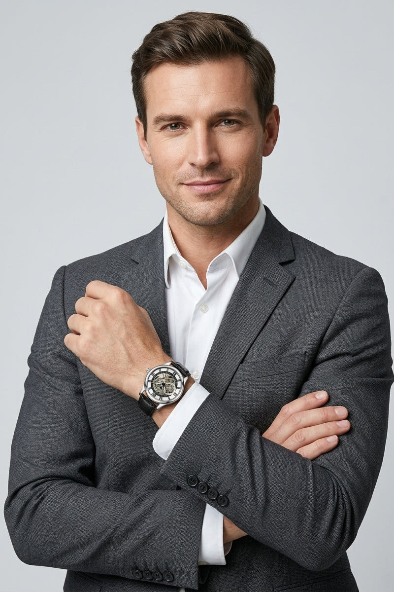 Relógio Masculino Montreval Vincenzo - Luxo e Autoridade