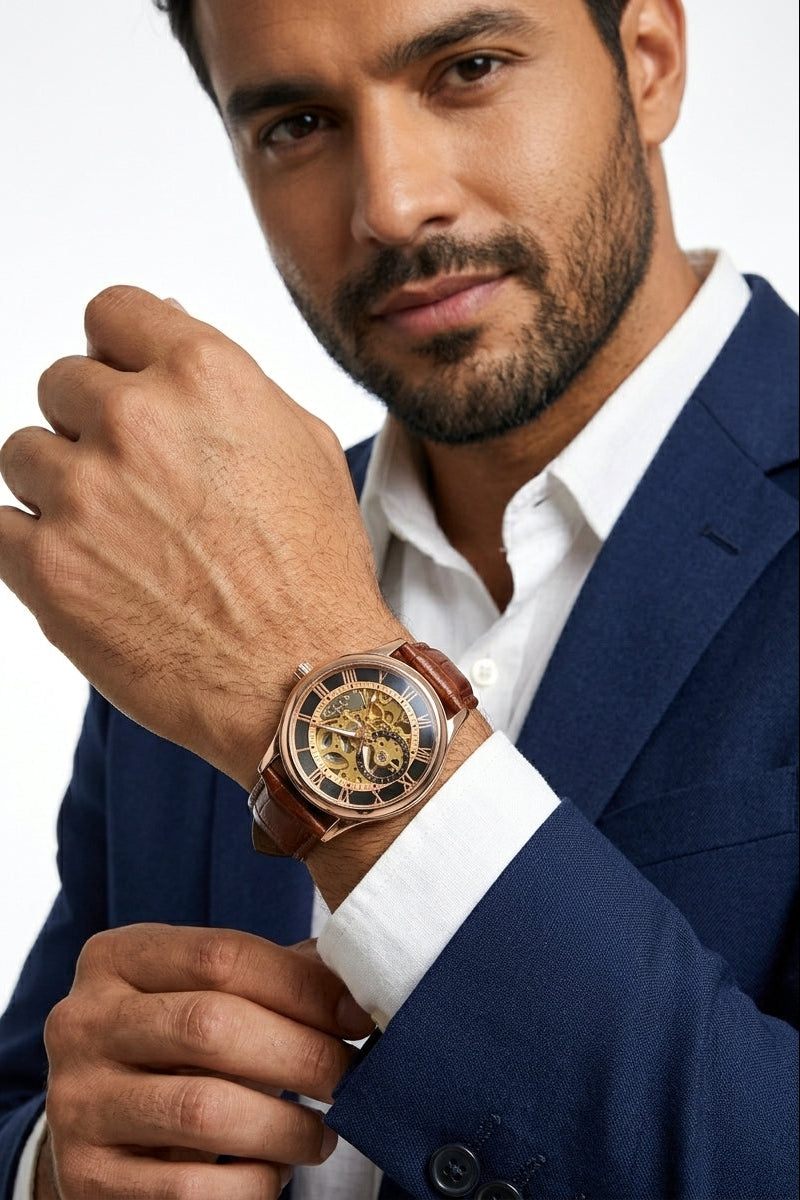 Relógio Masculino Montreval Vincenzo - Luxo e Autoridade