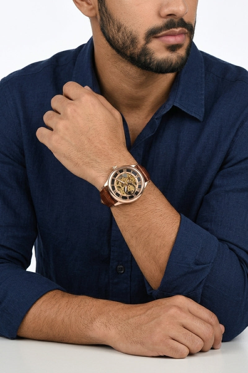 Relógio Masculino Montreval Vincenzo - Luxo e Autoridade
