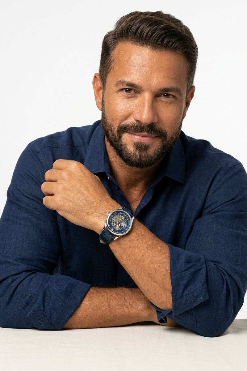 Relógio Masculino Montreval Vincenzo - Luxo e Autoridade