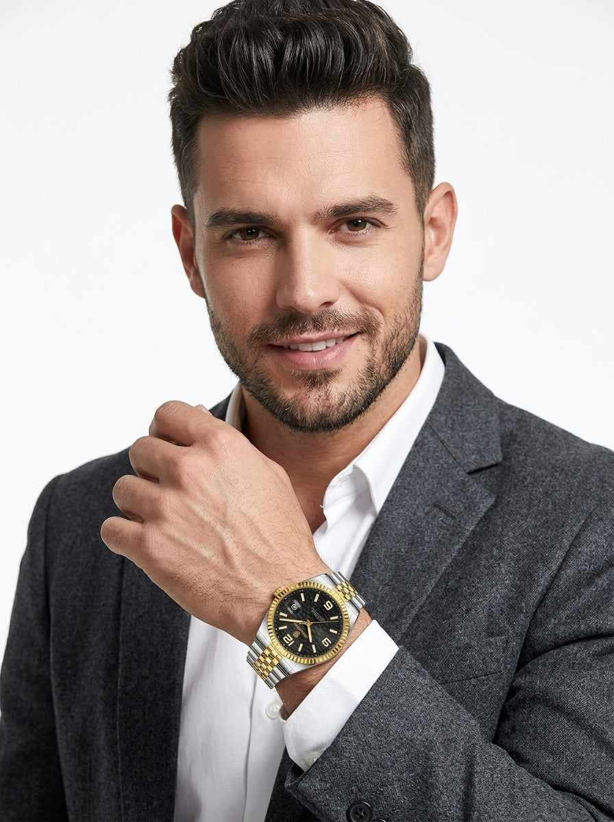 Relógio Masculino Montreval Argentum Elite
