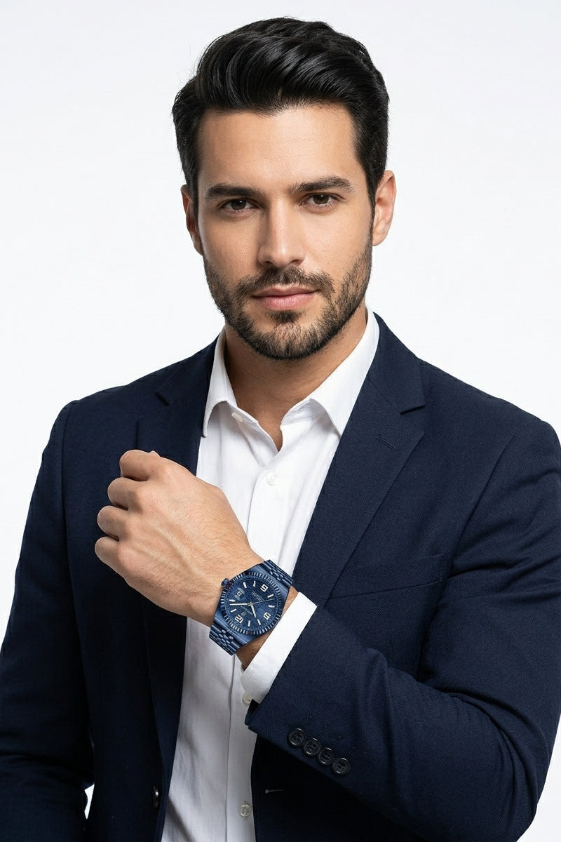 Relógio Masculino Montreval Argentum Elite