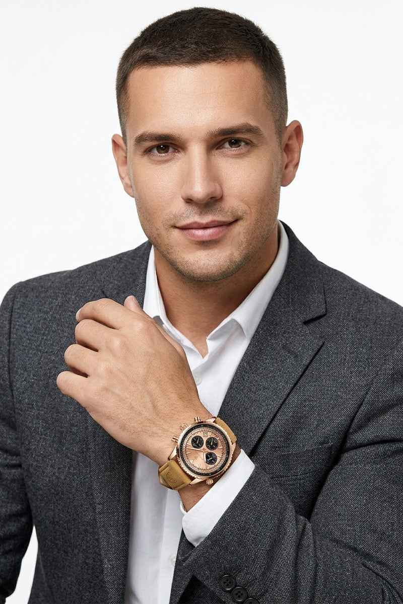 Relógio Masculino Montreval Vintage Prime - Luxo e Autoridade
