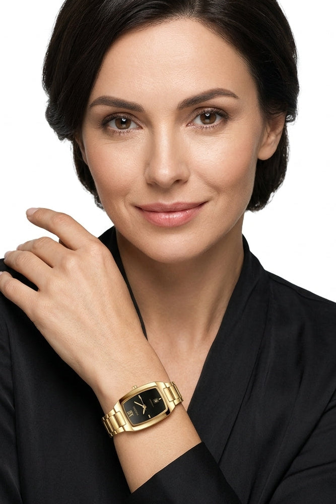 Relógio Feminino Montreval Glow Elegance – Design Atemporal em Aço