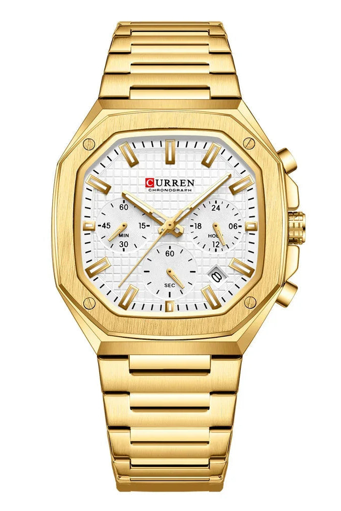 Relógio Masculino Montreval Everest Pro – Design Atemporal em Aço