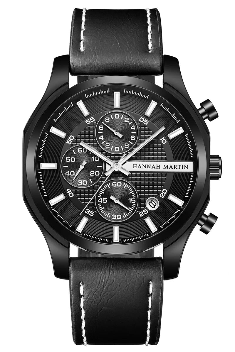 Relógio Masculino Montreval Black Pulse – Performance e Estilo