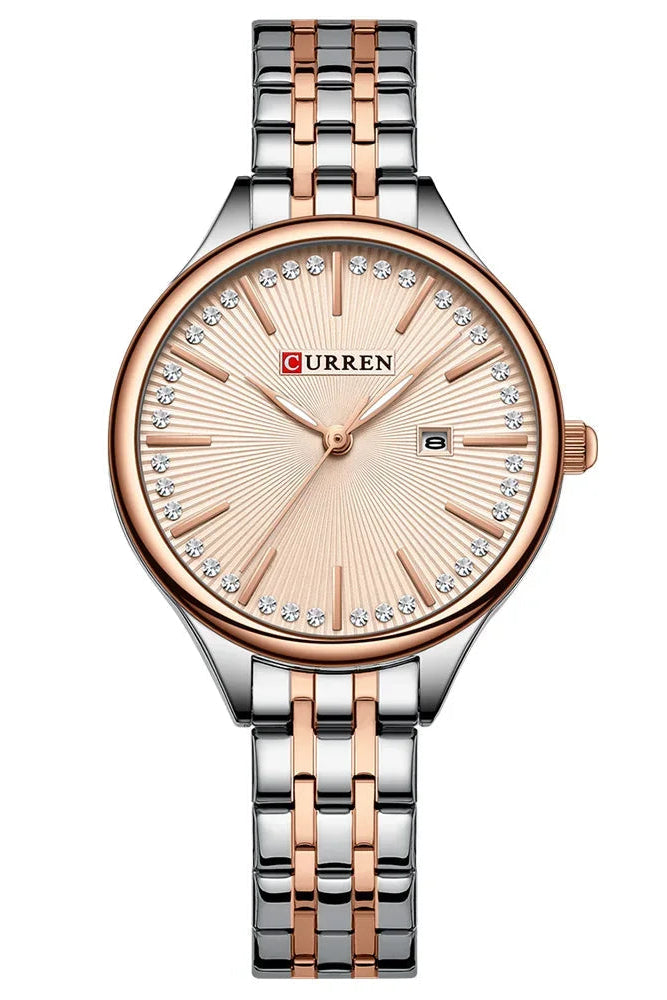 Relógio Feminino Montreval Encanto – Design Atemporal em Aço