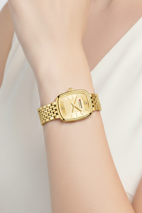Relógio Feminino Montreval Prestige Line – Design Atemporal em Aço