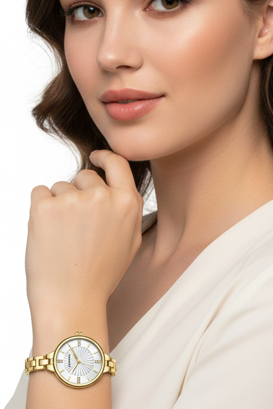 Relógio Feminino Montreval Solaris – Design Contemporâneo