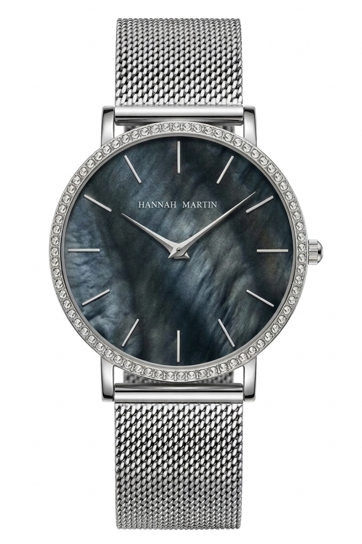 Relógio Feminino Montreval Sereia – Design Atemporal em Aço