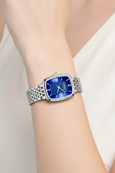 Relógio Feminino Montreval Prestige Line – Design Atemporal em Aço