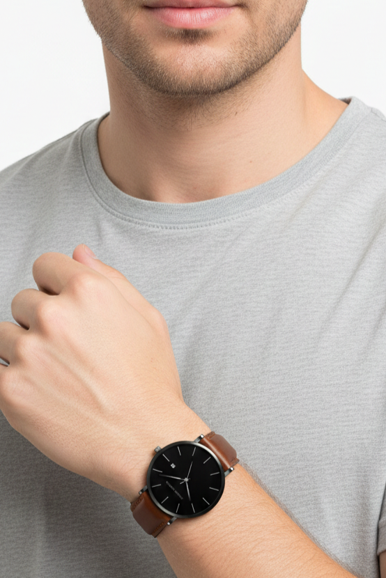 Relógio Masculino Montreval Executive Pro – Design Atemporal em Aço
