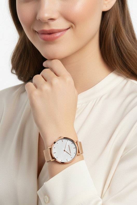 Relógio Feminino Montreval Safira – Elegância Minimalista