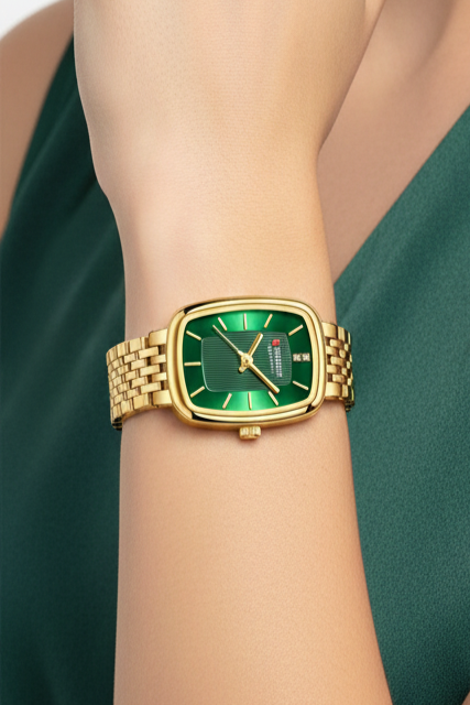 Relógio Feminino Montreval Prestige Line – Design Atemporal em Aço