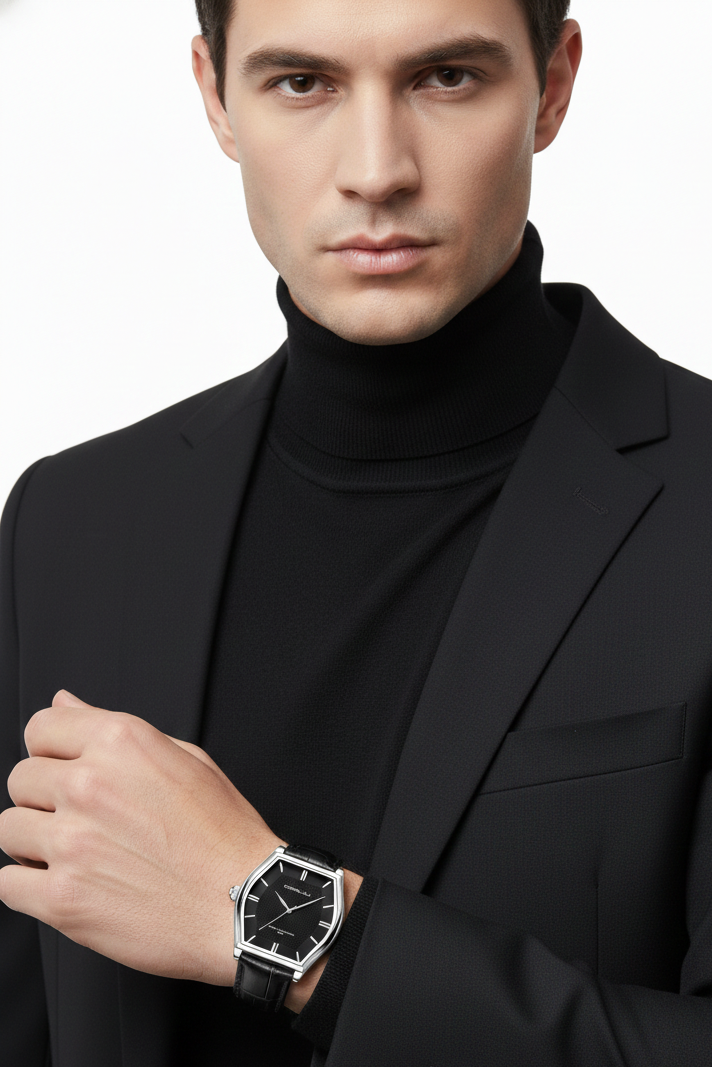 Relógio Masculino Montreval Imperial Edge – Design Atemporal em Aço