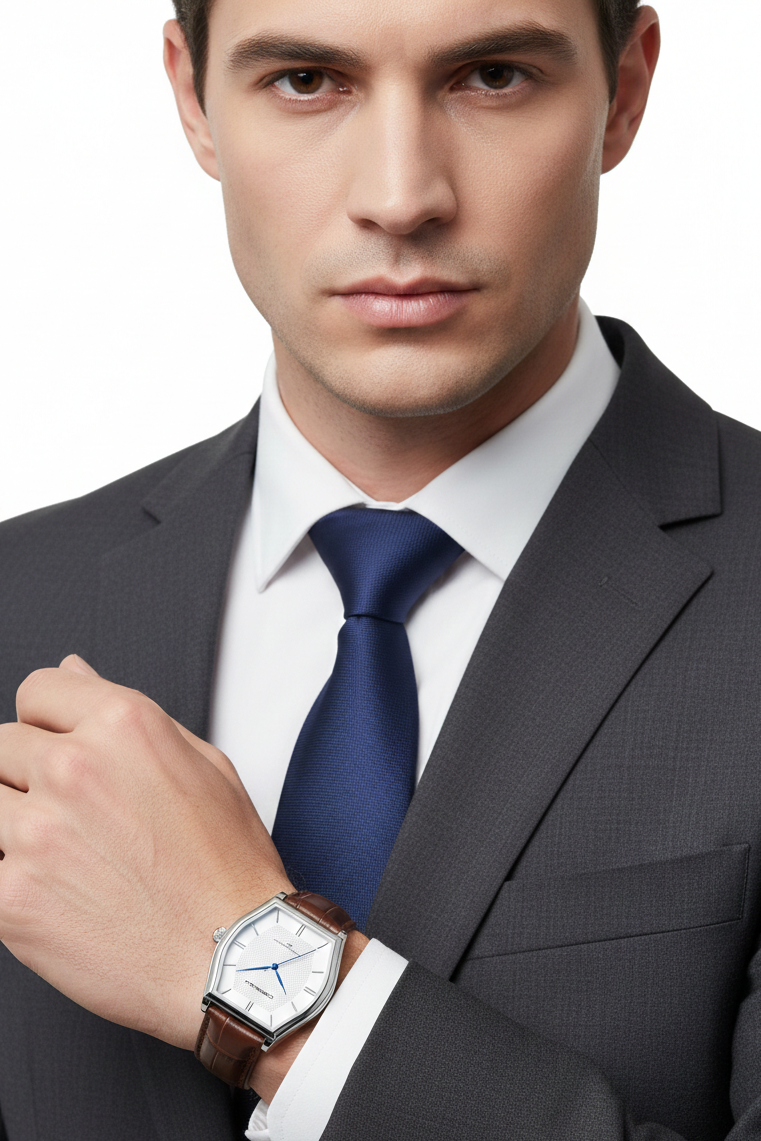 Relógio Masculino Montreval Imperial Edge – Design Atemporal em Aço