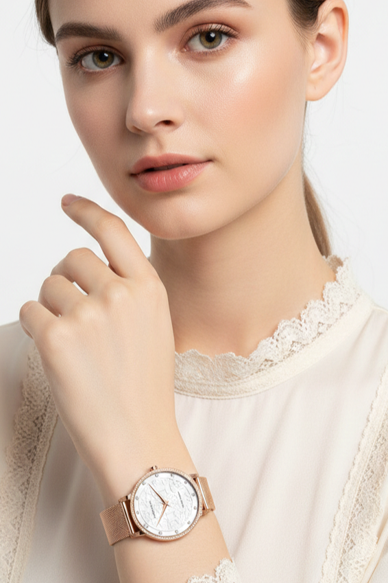 Relógio Feminino Montreval Bella Vita – Design Atemporal em Aço