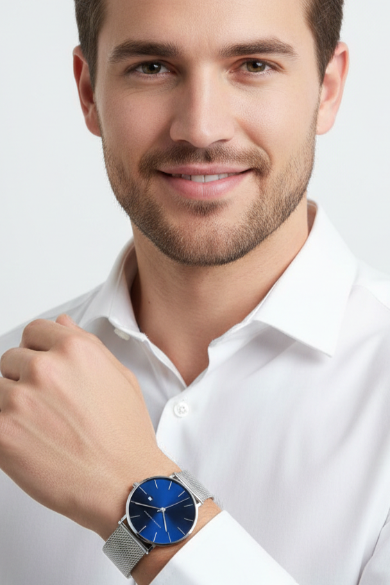 Relógio Masculino Montreval Vector – Design Atemporal em Aço