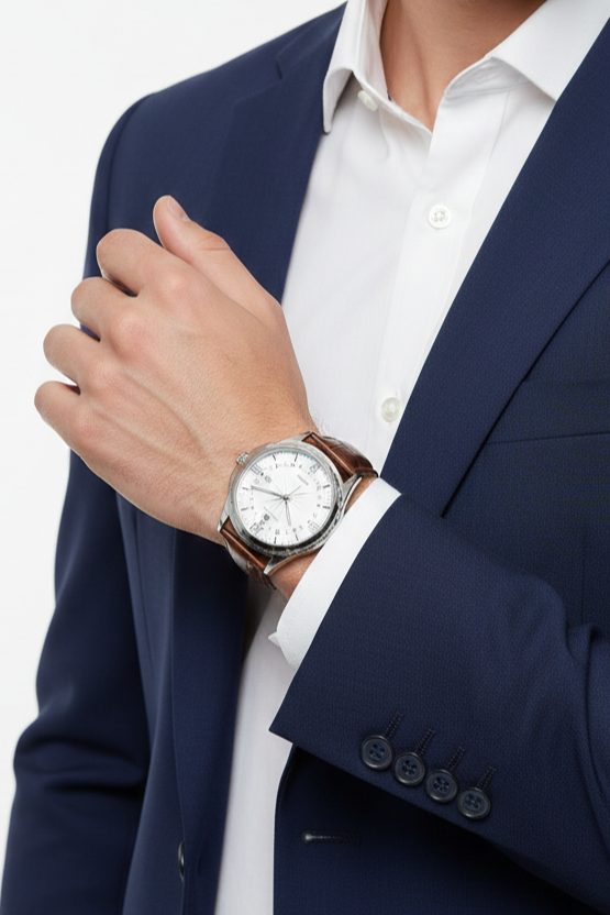 Relógio Masculino Montreval Centurion – Design Atemporal em Aço