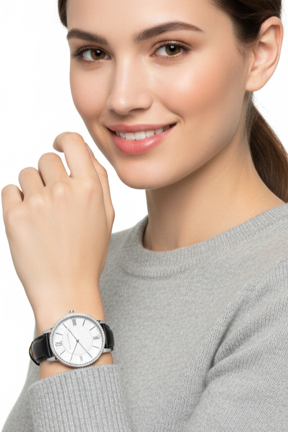 Relógio Feminino Montreval Lady Lux – Design Atemporal em Aço