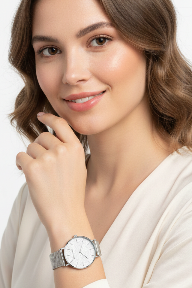 Relógio Feminino Montreval Delicata – Elegância Minimalista