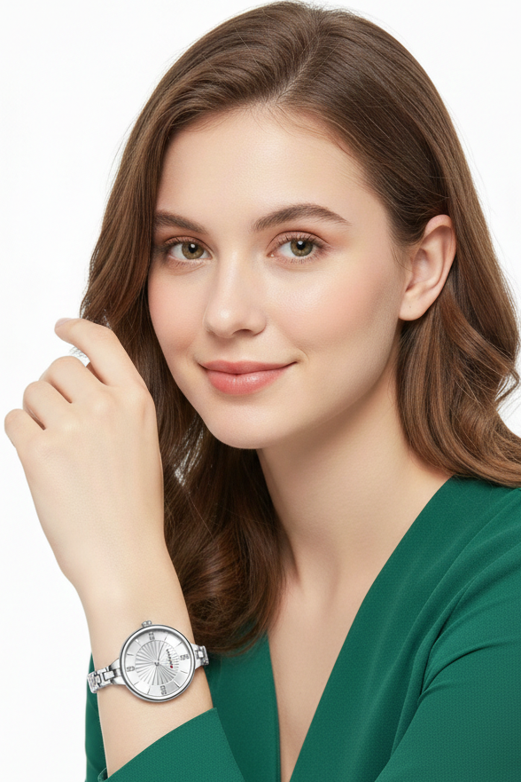 Relógio Feminino Montreval Solaris – Design Contemporâneo
