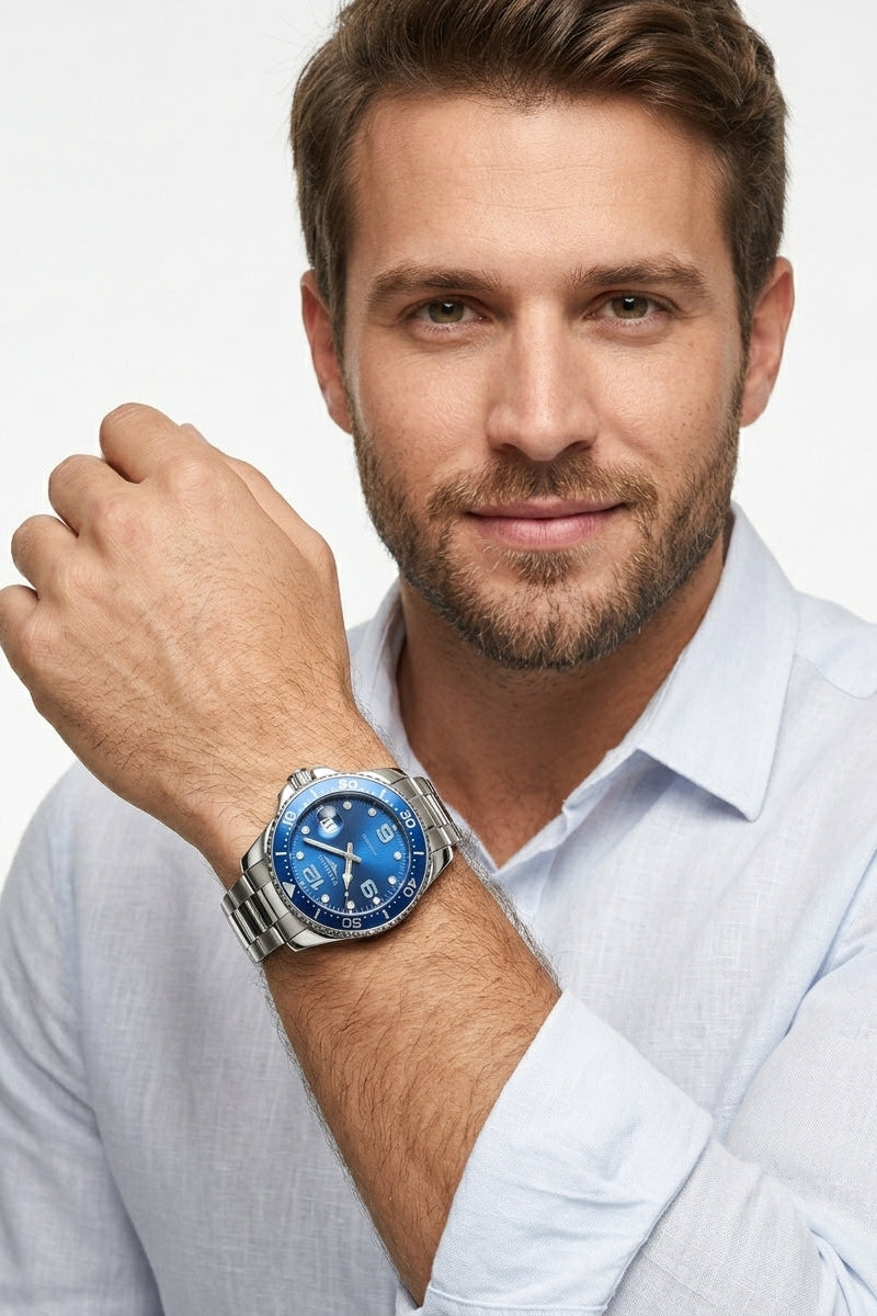 Relógio Masculino Montreval Oceanus Imperium - Luxo e Autoridade