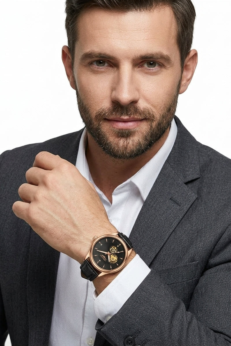 Relógio Masculino Montreval Royal Classic – Poder e Elegância