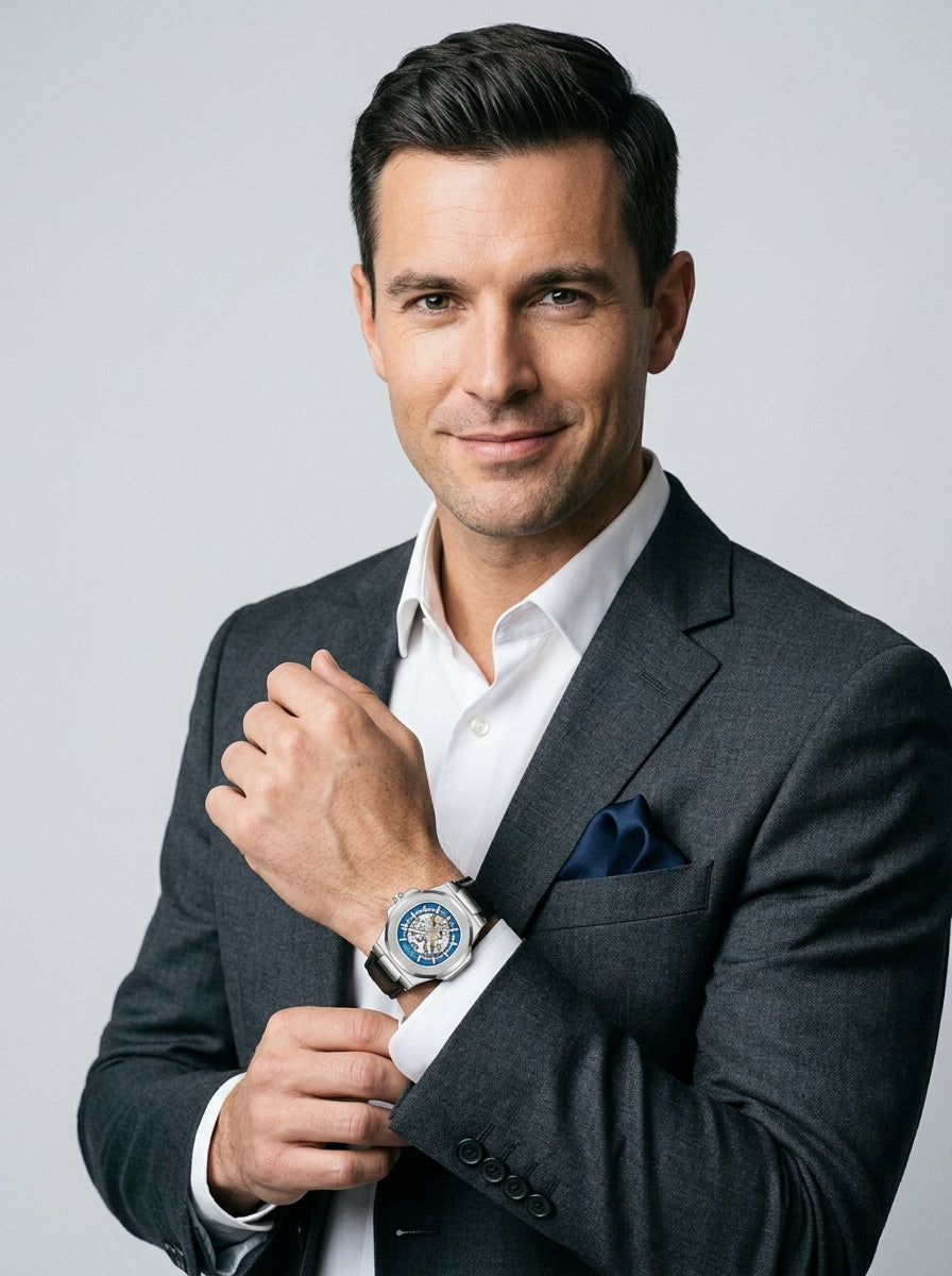 Relógio Masculino Montreval Luxury – Poder e Luxo