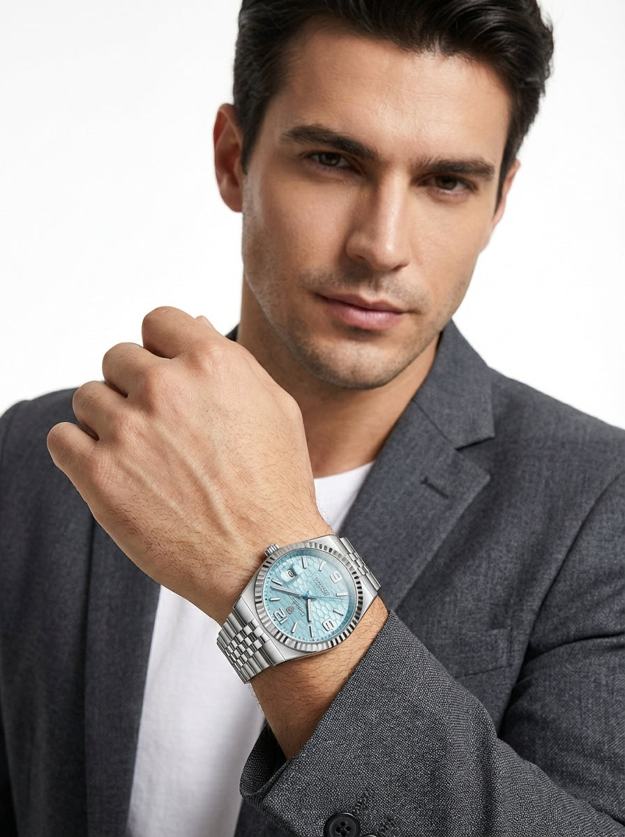 Relógio Masculino Montreval Argentum Elite