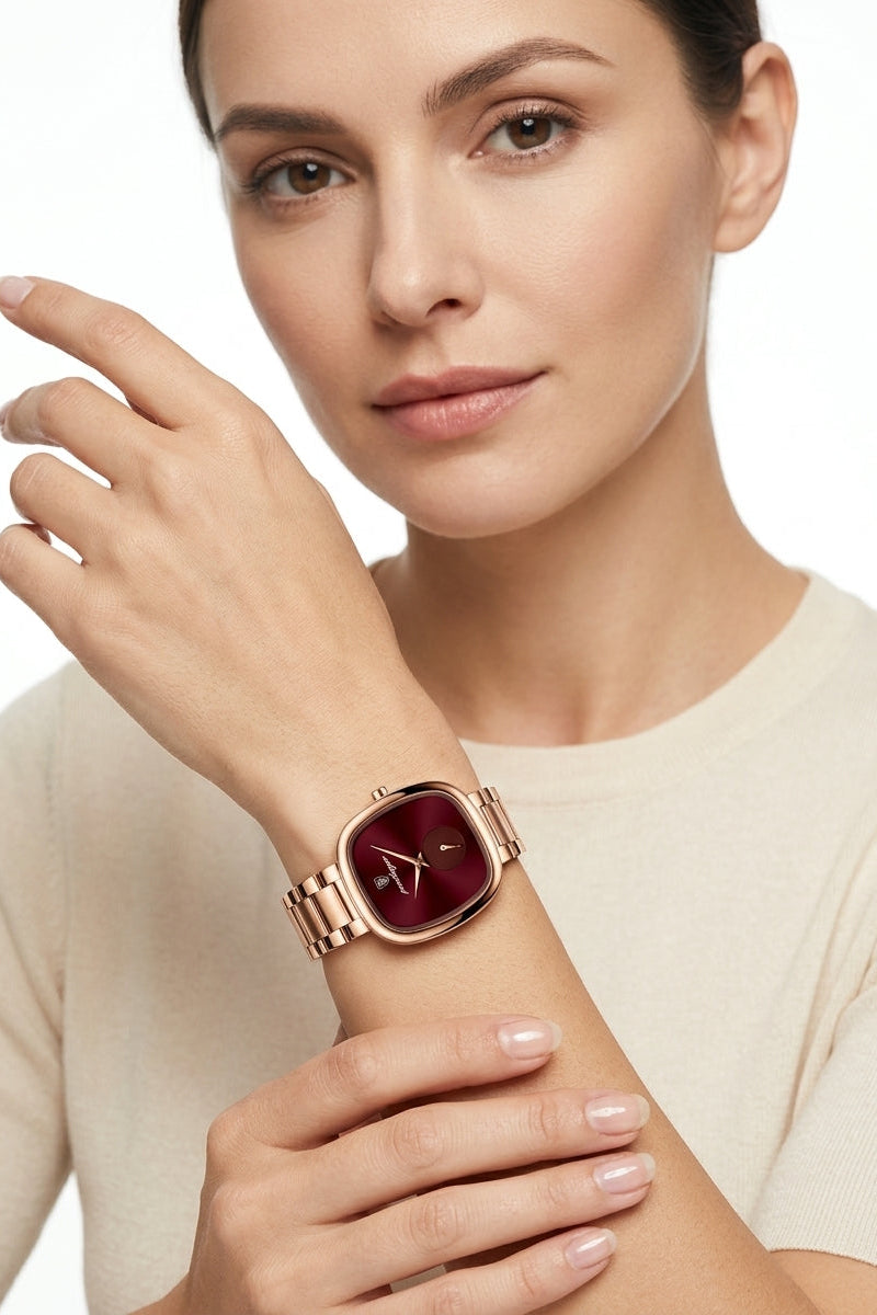 Relógio Feminino Montreval Aurea – Elegância Minimalista