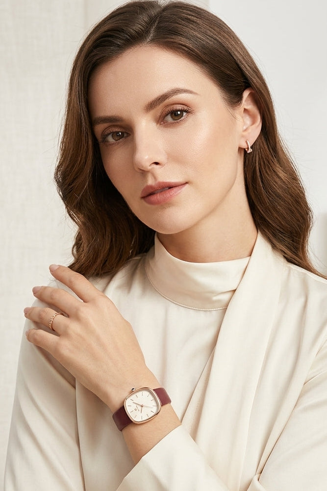 Relógio Feminino Montreval Aura Lux – Elegância Minimalista