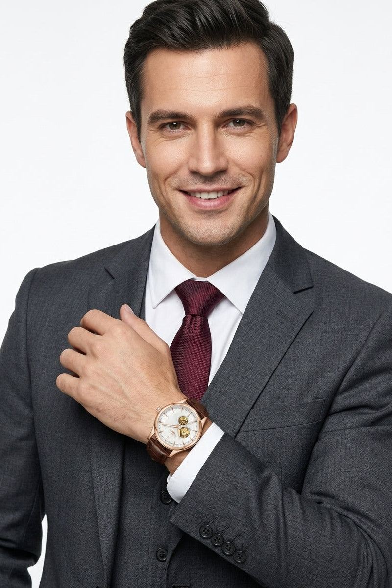 Relógio Masculino Montreval Royal Classic – Poder e Elegância