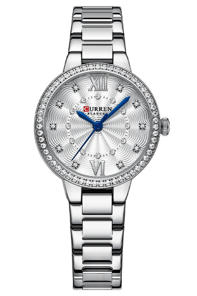 Relógio Feminino Montreval Pérola – Design Atemporal em Aço